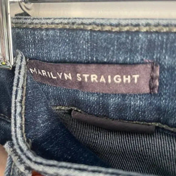 Not Your Daughter's Jeans Marilyn Straight Lift Tuck Tech Medium Wash size 14 - Picture 5 of 9